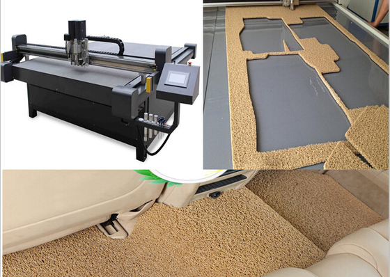 PVC Coil Vinyl Loop Mat Cutting Machine Cut To Small Pieces Make Auto Floor Mat