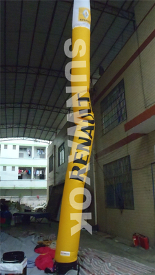 Rental Outdoor 4.5mH Inflatable Air Dancer Advertising With Well Tailed Nylon