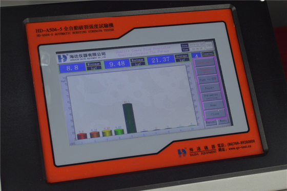 High Pressure Paper Testing Equipments FOR Fabric Bursting Strength